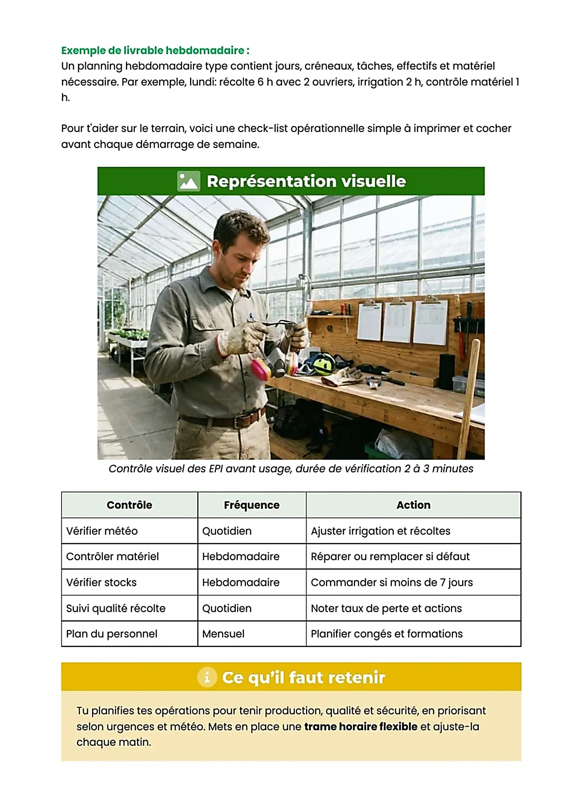 Example Fiche de Révision BP Horticole
