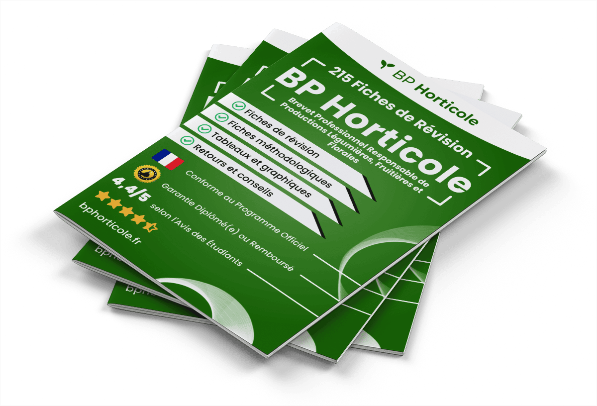 215 Fiches de Révision pour le BP Horticole